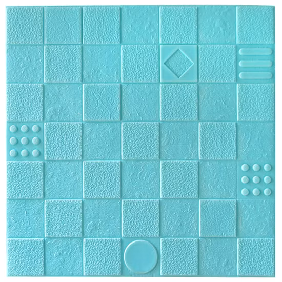 幼稚園のためのれんが造りの設計 XPE の泡の壁板/自己粘着壁紙